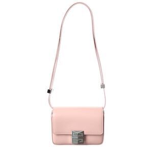 Givenchy 4G Small Leather Crossbody, Pink